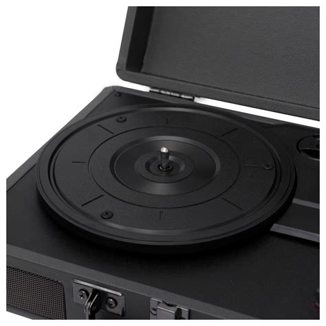 Crosley Cruiser Deluxe Portable Turntable Slate At Gear4music