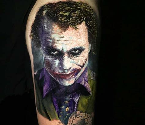 Best joker tattoo designs joker face tattoo superman tattoos. Joker tattoo by Chris Showstoppr | Joker, Tattoos, World ...
