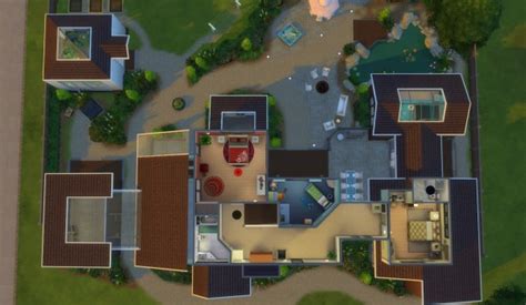 Mod The Sims Sunlight Storm House No Cc By Wouterfan • Sims 4 Downloads