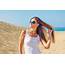 Beautiful Young Woman Wearing Sunglasses Image  Free Stock Photo