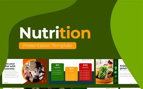 Free Nutrition Plan Slides Powerpoint Template Designhooks Riset