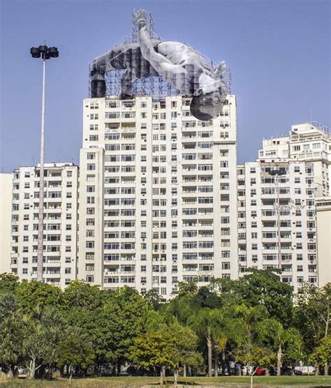 Jr Creates Multiple Art Installations Throughout Rio De Janeiro Archdaily