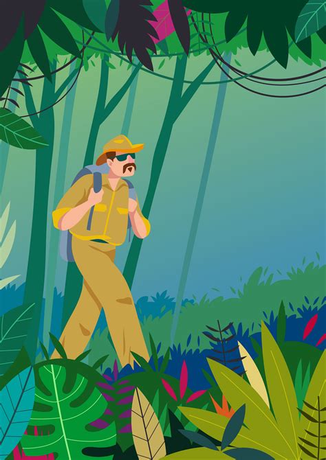 Jungle Explorers Adventure 242369 Vector Art At Vecteezy