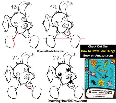 Lessons to develop your painting skills. How to Draw a Cartoon Terrier Dog Easy Steps Drawing Lesson for Beginners - How to Draw Step by ...