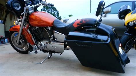 Custom Honda Sabre Shadow Bagger Youtube