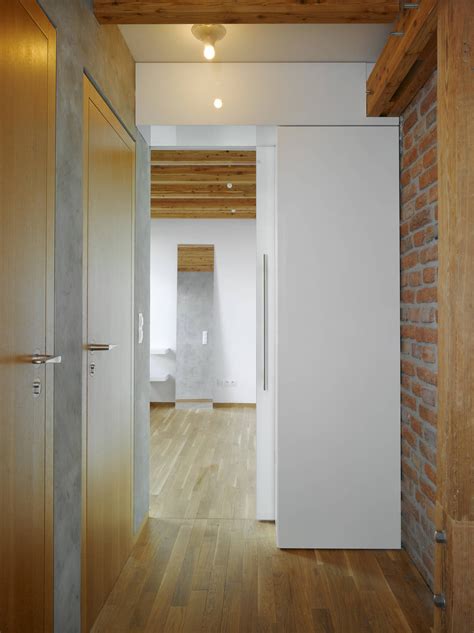 Small Attic Loft Apartment In Prague Idesignarch Interior Design