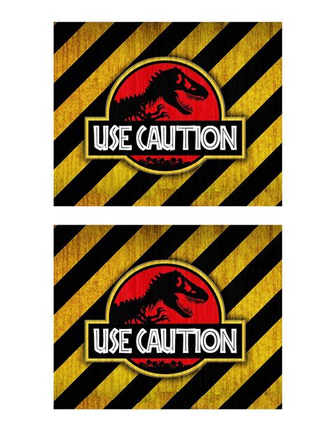 Free Printable Dinosaur Signs