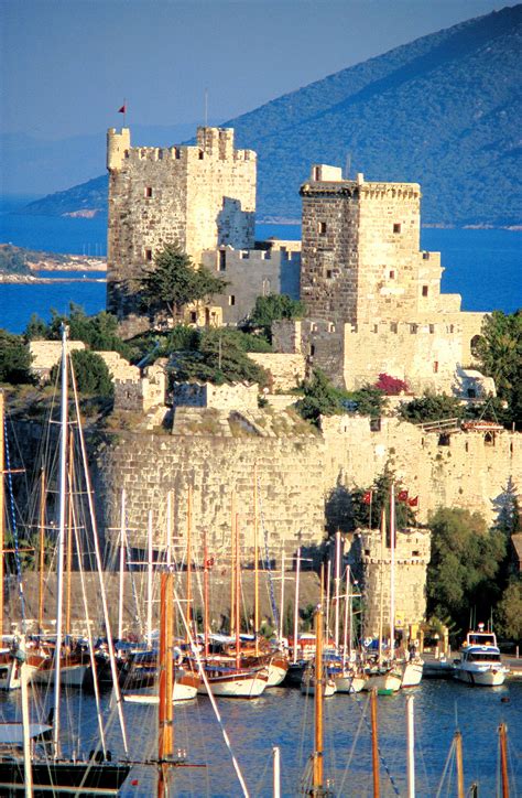 The Crusader Era Castle Of St Peter At Bodrum Turkey One Of Our