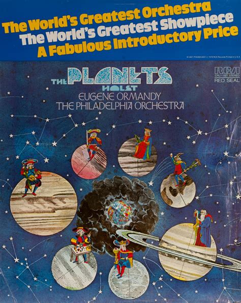 The Planets The Philadelphia Orchestral Classical Music Concert Album