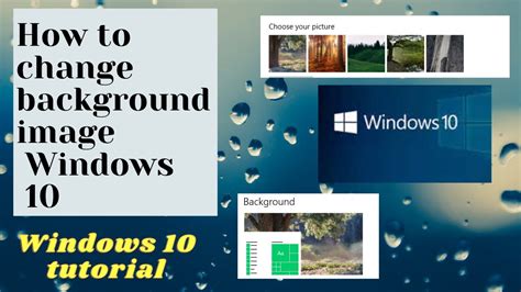 How To Change Desktop Background On Windows 10 Personalize Windows 10
