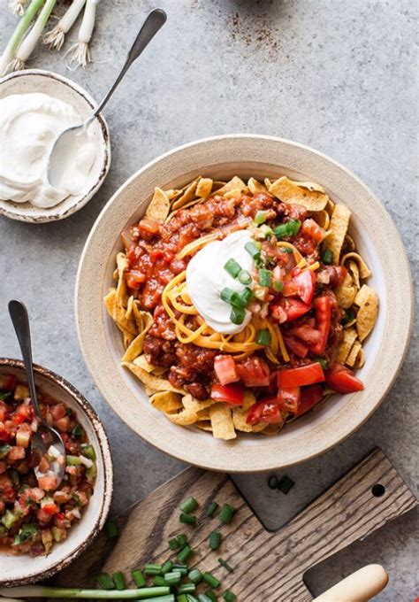 Quick And Really Easy 10 Minute Frito Chili Pie Pictures