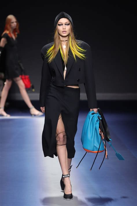 Gigi Hadid At Vesrace Fashion Show At Milan Fashion Week 02242017