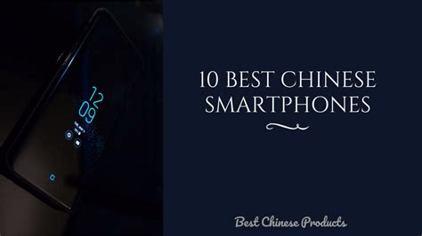 10 Best Chinese Smartphones 2021 Vectribe