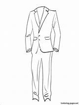 Coloring Suit Pages Clothes Color Printable Clothing Sut Drawings Penciling Interested Others Web Site 1coloring 750px 53kb sketch template