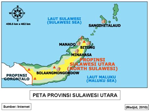 Kenyataan itu, salah satunya yang memperkaya corak kebudayaan suatu daerah. PETA DIGITAL: Peta Provinsi Sulawesi Utara 05