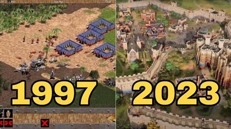 Evolution Of Age Of Empires Games 1997 2023 Youtube