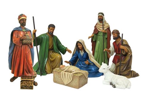 Fnat01 Black Nativity By African American Expressions Nativity Set