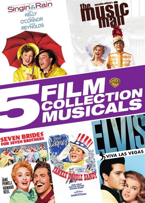 Best Buy 5 Film Collection Musicals 5 Discs Dvd