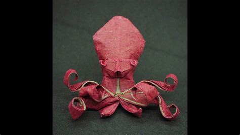 How To Make Origami Octopus Yojiro Sakai Youtube