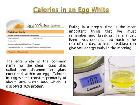 How Many Calories Are In Egg Whites