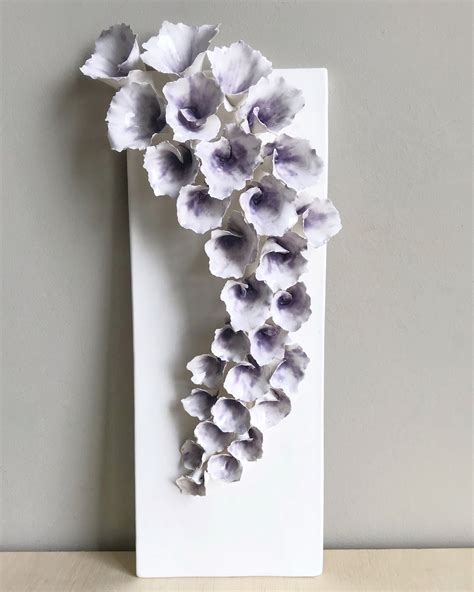 Ceramic design ceramics design, ceramics pottery, ceramic wall art, ceramic vase, ceramics blue, idea, flower pot, ceramic i put links to each alycaso peony ceramic flower wall décor artificial 3d flower wall art for living room home hallway. ArtByJenF, Ceramic Plaque, Flower Art, wall art, home ...