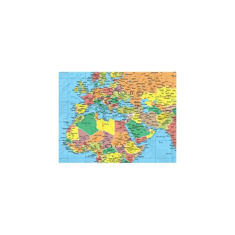 30x48 World Wall Map By Smithsonian Journeys Blue Philippines Ubuy