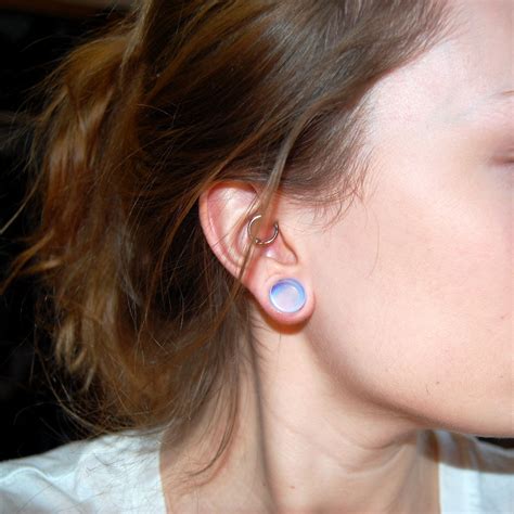 Opalite Plugs Earings Piercings Plug Earrings Gauges Body Piercings