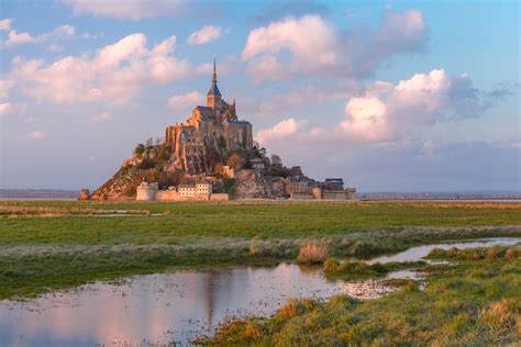 Mont Saint Michel At Sunset Normandy France Tripzilla Philippines