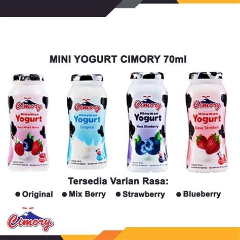 Jual CIMORY YOGURT DRINK MINI STRAWBERRY 70ML 5pcs Pack Di Seller