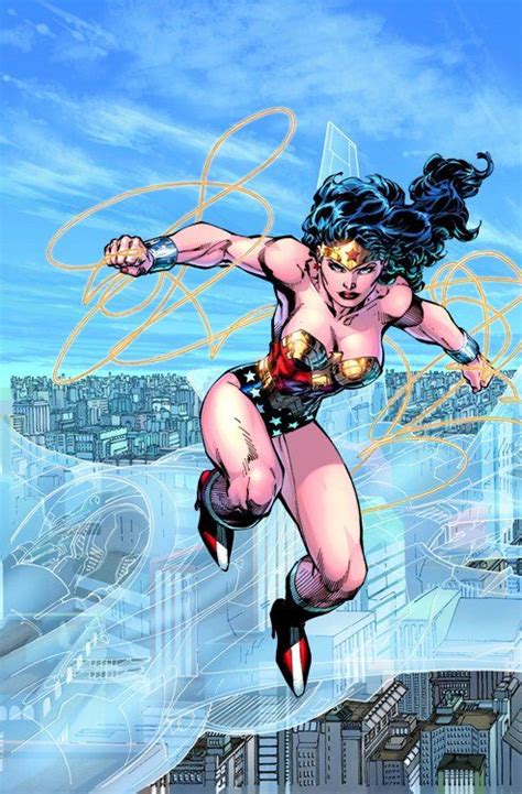 Jim Lee Signed Trinity Wonder Woman Superman Dc Giclee On Paper Limited