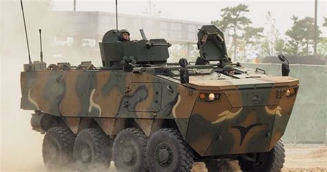 World Defence News South Korea K808 8x8 Armored Personnel Carrier To