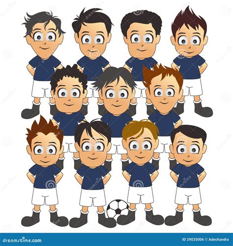 Soccer Team Clip Art