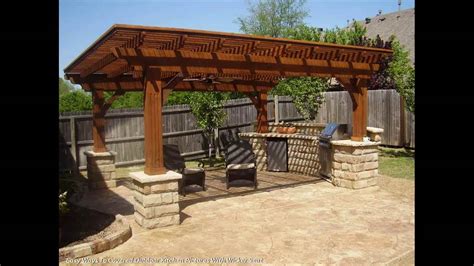 Covering your outdoor kitchen brings indoor comforts outdoors. Easy Ways to Covered Outdoor Kitchen area Pictures - YouTube
