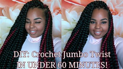 Diy Crochet Jumbo Twists Quick And Easy Under 60 Minutes Under