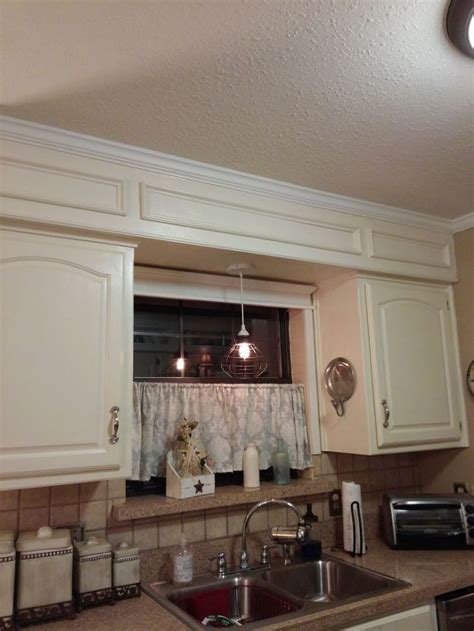 From Outdated Soffits To Usable Space Diy Project Kitchen Soffit