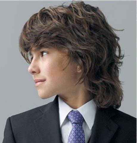 Here are hairstyles and haircuts that make you go wow. Long hair boy haircuts