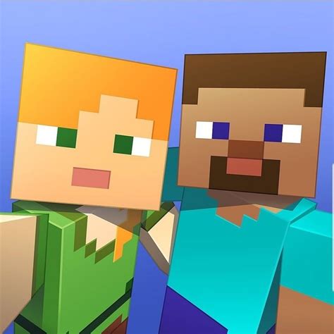 Minecraft Steve And Alex Minecraft Anime Minecraft Drawings Minecraft