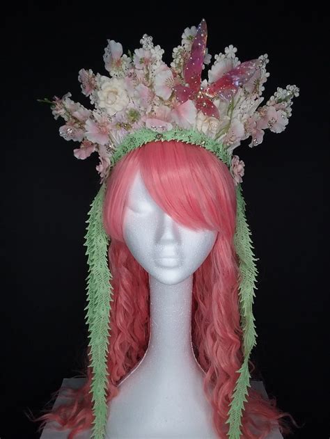 Spring Fairy Headpiece Fairy Headpiece Fairy Headband Spring Fairy