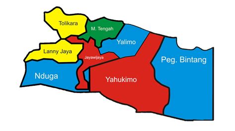 Peta Kabupaten Papua Images Vrogue Co