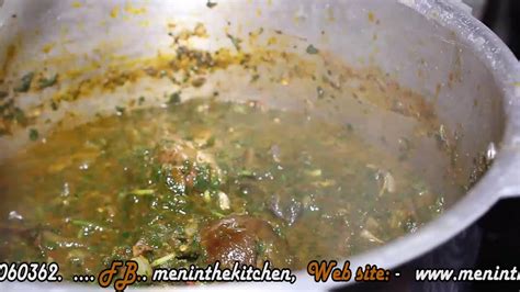 This nutty and silky smooth dessert soup stir until the soup is thick and smooth. Edo Esan (Black Soup) - YouTube