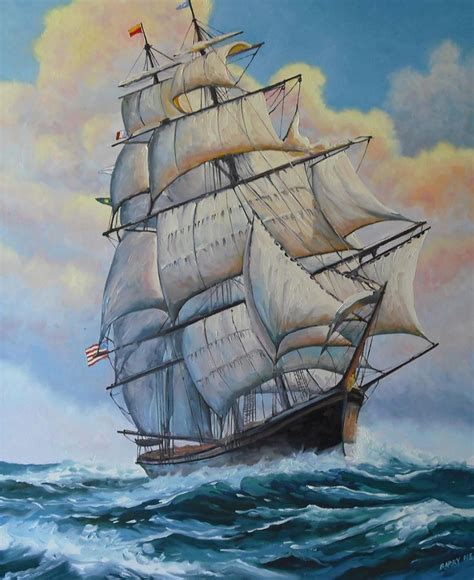 Barry Nehr Tall Ship Art Print By Kesali Skye X Small Tall Ships