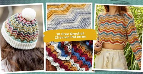18 Paid And Free Crochet Chevron Patterns To Try Today