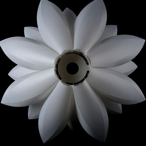 Buy 7 Colors Lotus Chandelier Lampshade Diy Lotus Flower Six Layer Lamp