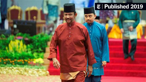 Opinion Stoning Gay People The Sultan Of Brunei Doesnt Understand