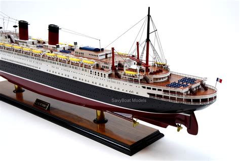 Ss Ile De France French Ocean Liner Ship Model 38 With Etsy