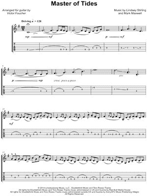 High tide or low tide single. Lindsey Stirling "Master of Tides" Sheet Music (Piano Solo ...