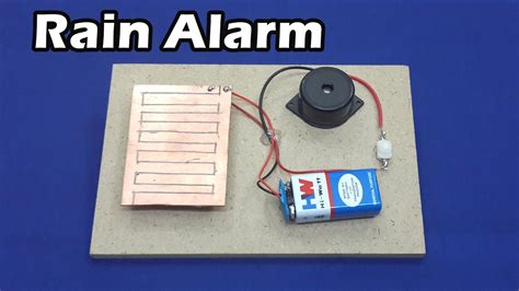 Manufactures of smoke detectors and co2 detectors recommended that batteries are changed every six months. How to Make a Rain Detector with Alarm at Home - YouTube