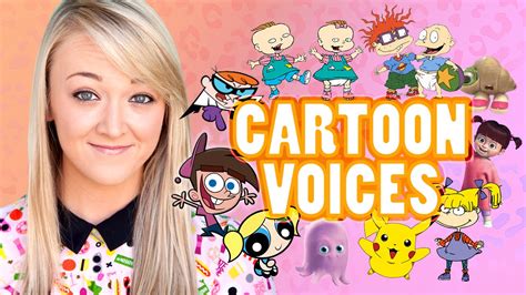 Cartoon Voice Impressions Meghan Mccarthy Youtube