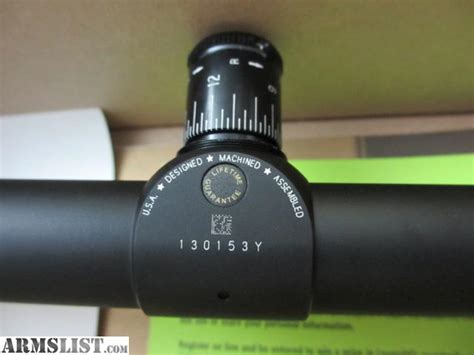 Armslist For Sale Leupold Fx 3 12x40mm Adj Objective Target Scope