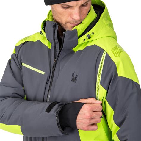 Spyder Vanqysh Herren Gore Tex Primaloft Ski Jacke Ebony Ebay